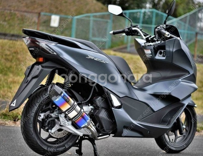 PCX125 21-24년 빔즈 코로사에보2 풀티탄머플러--1