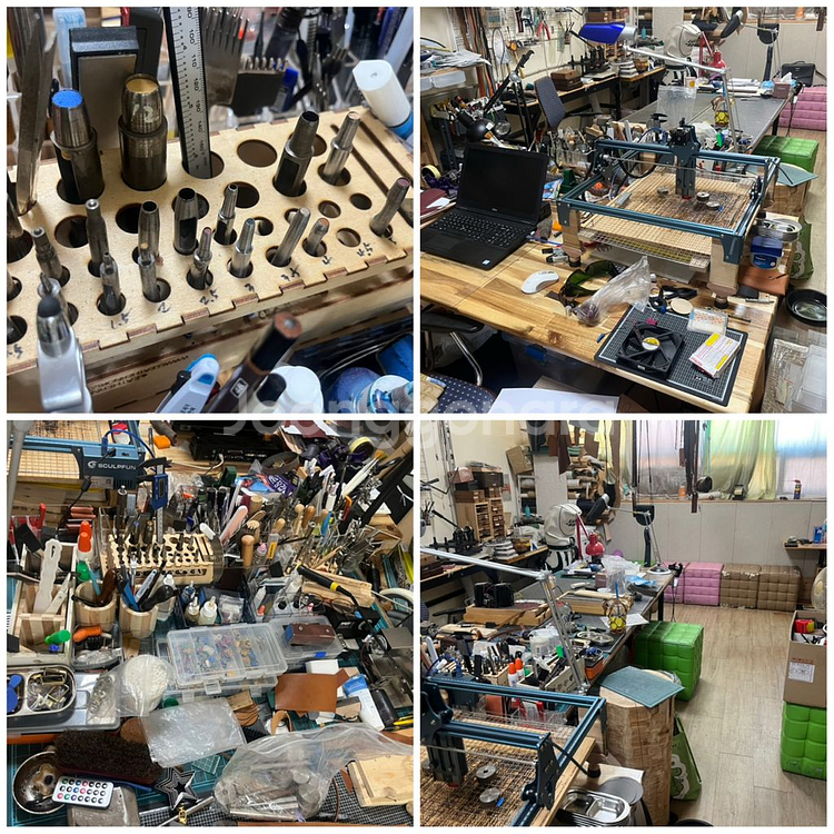 가죽공예 공방 일체--1