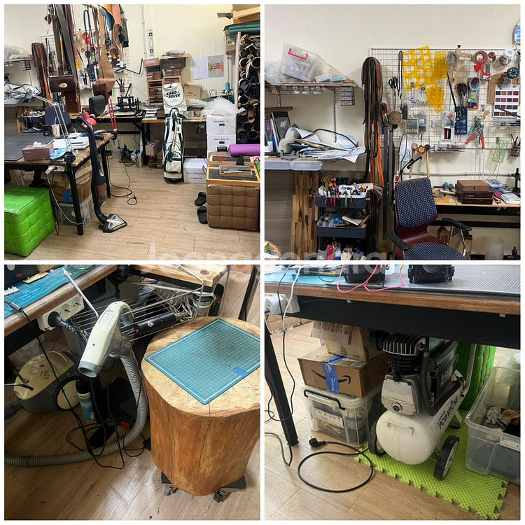 가죽공예 공방 일체--8