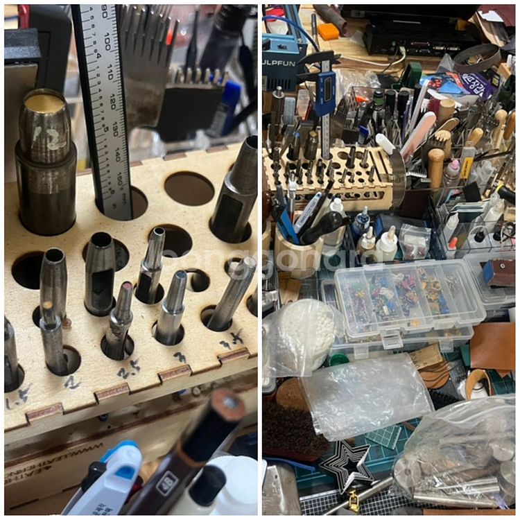 가죽공예 공방 일체--6