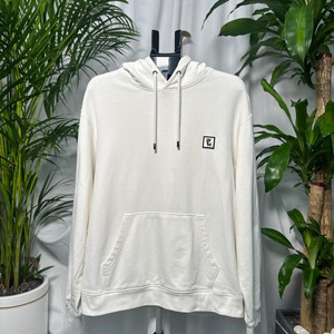 [정품](명품세탁완료)우영미 백로고 후드티 화이트