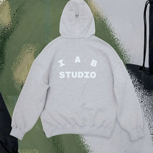 (XL) 아이앱 스튜디오 우븐 후드 그레이