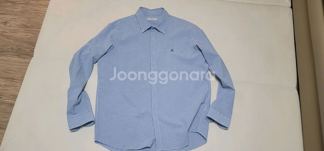 빈폴 시어서커 깅엄 셔츠--1