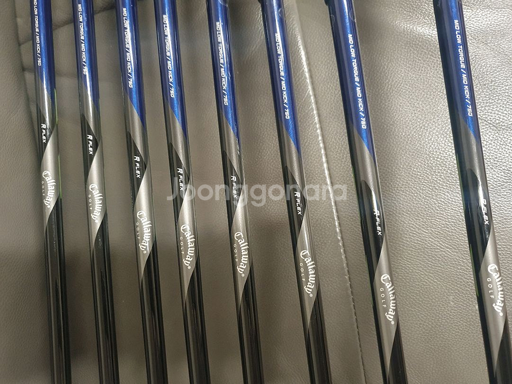 캘러웨이 X 22 아이언 골프채 세트 벤츠 골프백 포함--5