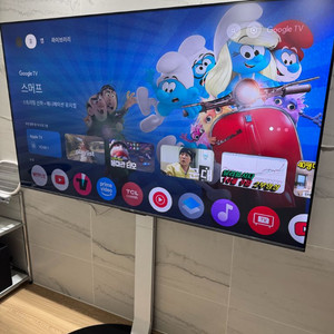TCL 65인치 4k 팝니다(스탠드포함)