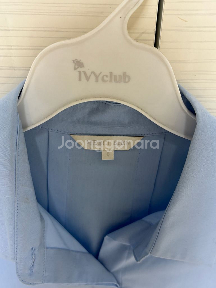 메르시비앙 메비 이삐 셔츠 소라색(스카이블루) 0사이즈--3