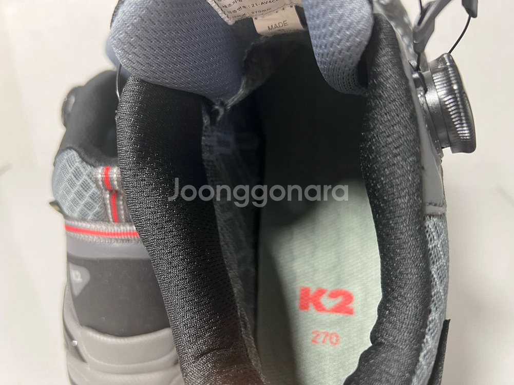 K2-60 고어텍스 안전화 270mm--5