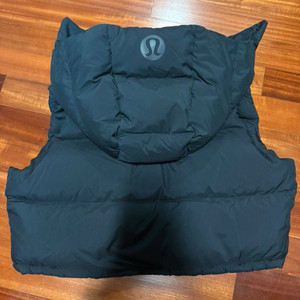 룰루레몬 크롭패딩조끼