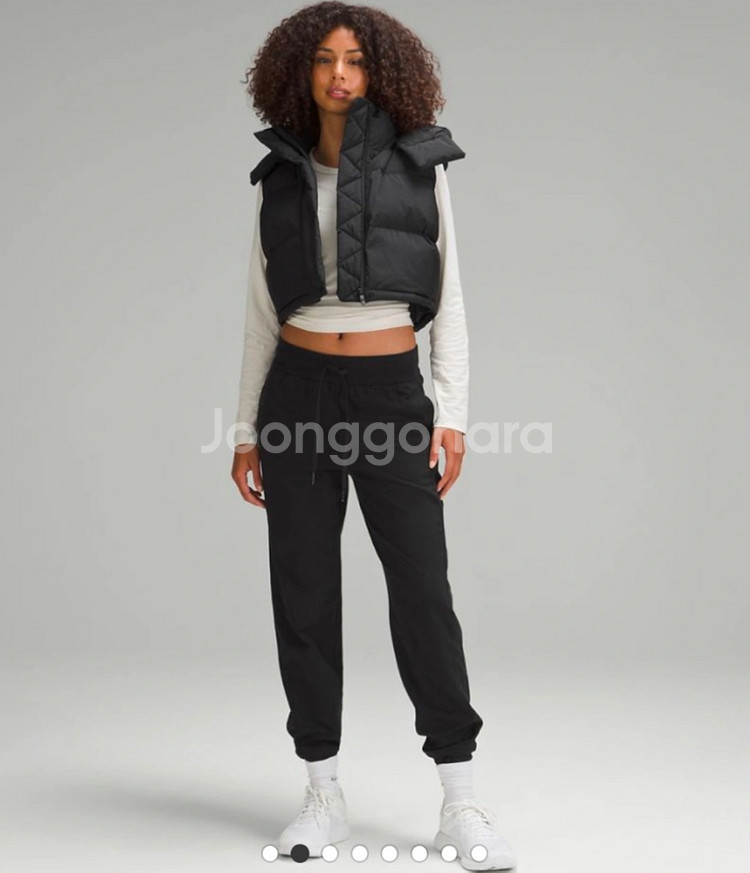 룰루레몬 크롭패딩조끼--3