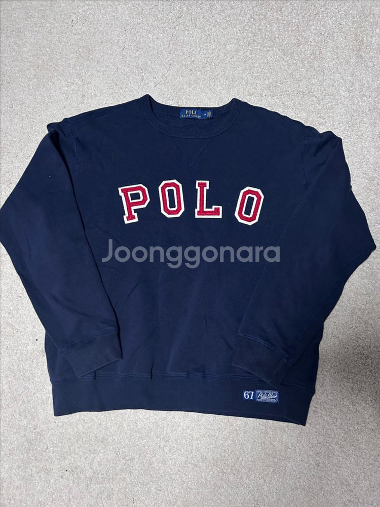 폴로 네이비 스웻m사이즈--0
