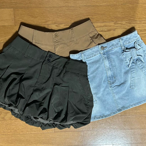 코이세이오 데님스커트 리본 치마 스커트 베이프