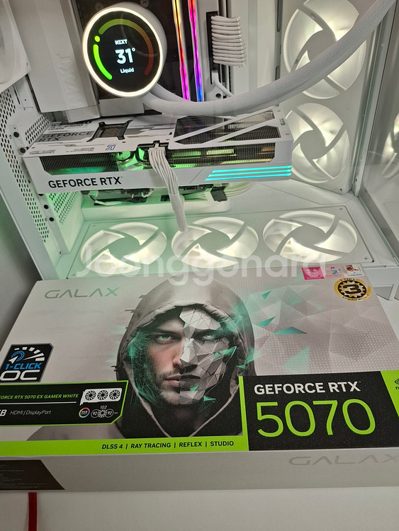 새상품급)갤럭시 5070 EX GAMER OC 화이트--0