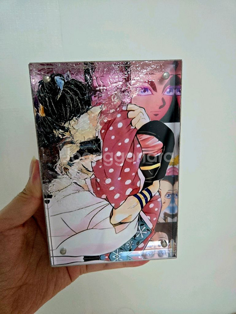 아크릴 블록 액자 굿즈 주문제작(4X6인치)--3