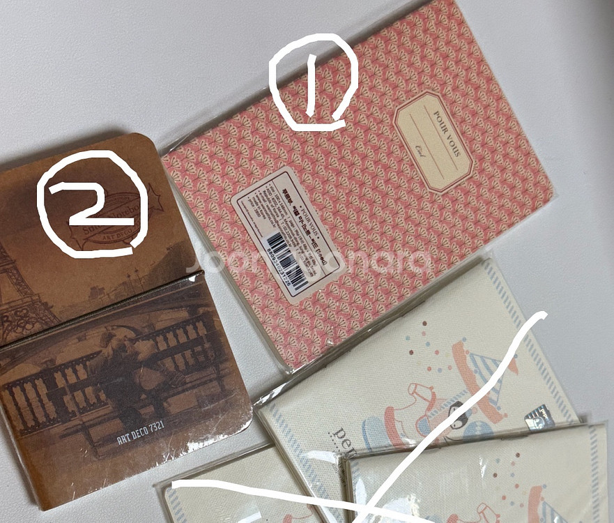 푸르브 씨엘 미니노트, 스티치 노트북 파리--0