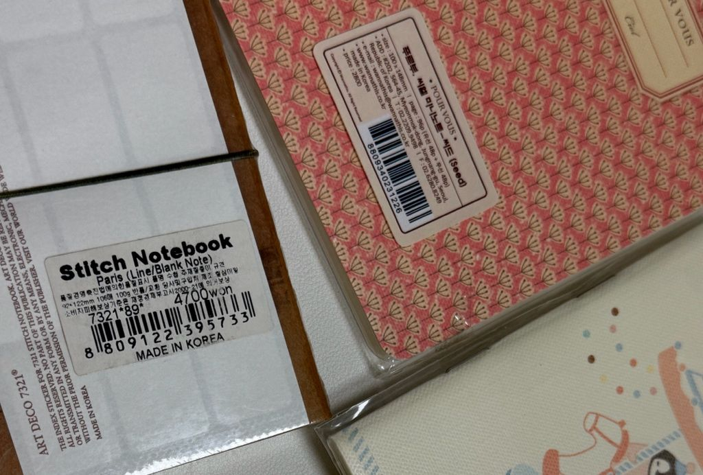 푸르브 씨엘 미니노트, 스티치 노트북 파리 이미지