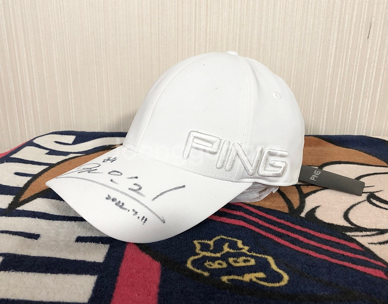핑(PING)골프 전인지프로 싸인모자--1