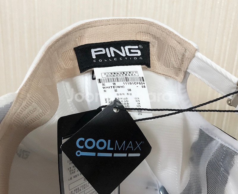 핑(PING)골프 전인지프로 싸인모자--9