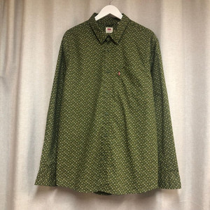 (새상품) 리바이스 스탠다드핏 플라워 패턴 셔츠 (XL