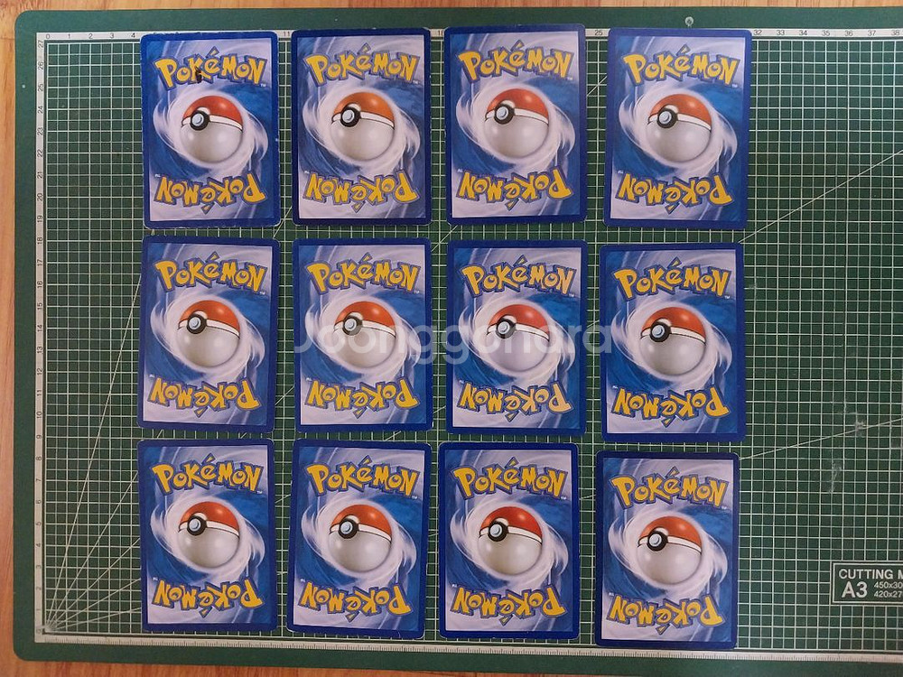 포켓몬카드 주리비얀,샤비,샤로다 일반카드 12종 일괄--1