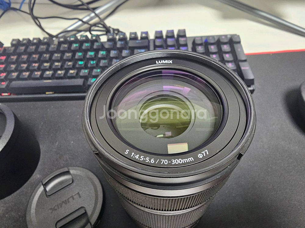 파나소닉 루믹스 s 70-300m 완전새것s급 팝니다--2