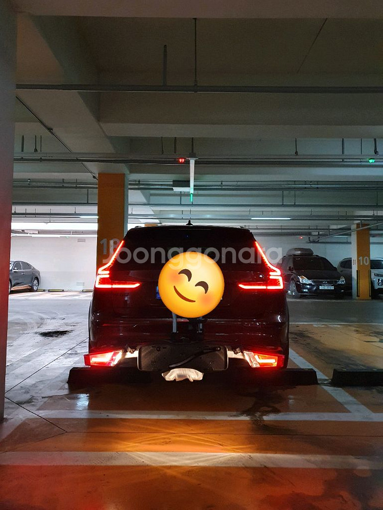 순정 볼보 견인봉 자전거 캐리어 2대용--2