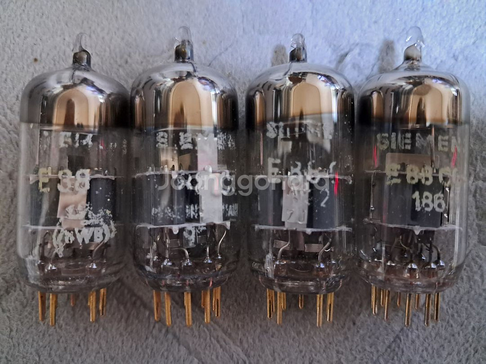 지멘스 E88CC(6DJ8) GOLD PIN X4--0