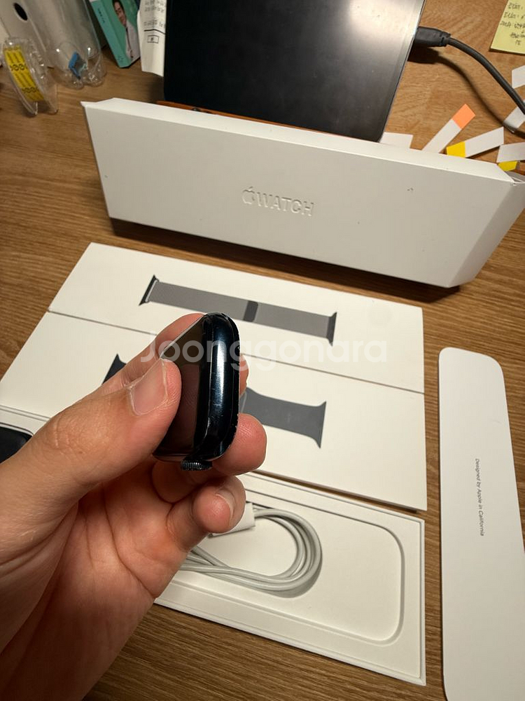 애플워치7 (45mm, 미드나잇블루) 밀레니즈루프--6