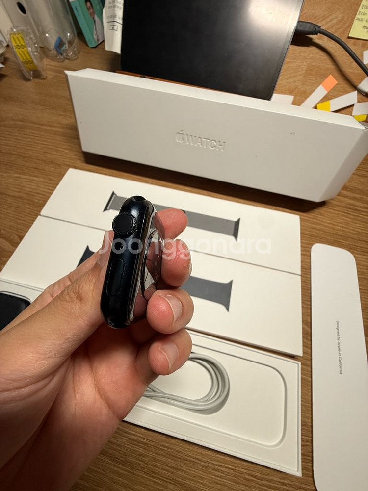 애플워치7 (45mm, 미드나잇블루) 밀레니즈루프--7