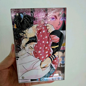 귀칼 귀멸의 칼날 아카자 하쿠지 코유키 아크릴 블록 액