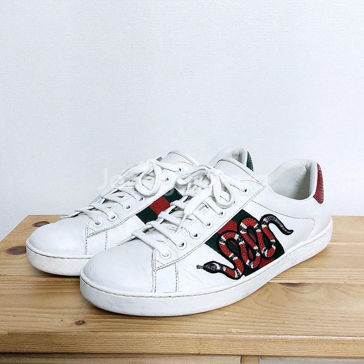 270) 구찌 에이스 스네이크 스니커즈--1