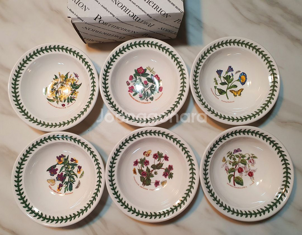 영국포트메리온 오트볼R형 6개 일괄(새상품--0