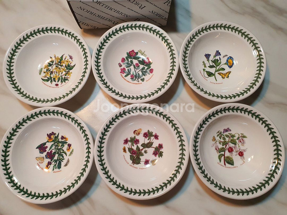 영국포트메리온 오트볼R형 6개 일괄(새상품--1