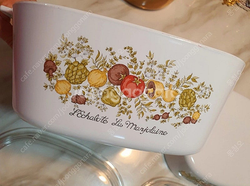 빈티지 코닝웨어 파이렉스 사각 캐서롤 2종 (1종값)--5