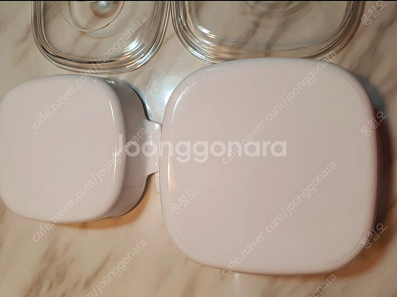 빈티지 코닝웨어 파이렉스 사각 캐서롤 2종 (1종값)--8