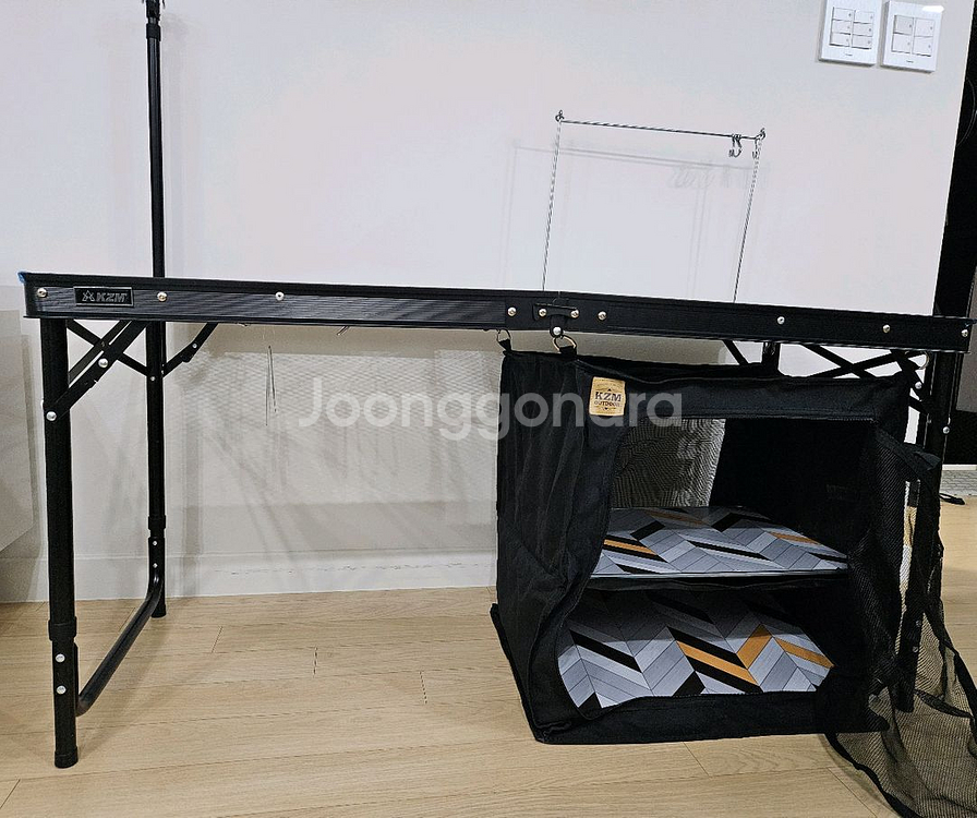 카즈미 캠핑, 캐비닛 키친테이블 입니다.--0
