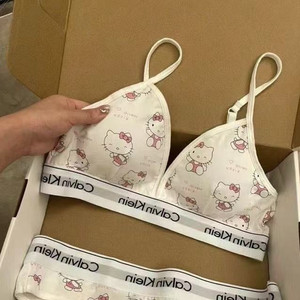 캘빈클라인 키티 브라 세트