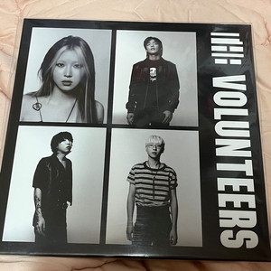 더 발룬티어스 lp 미개봉 새상품