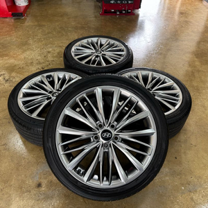 그랜저ig 19인치 순정휠타이어 팝니다