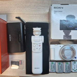 소니 ZV-1 화이트 브이로그 카메라 풀셋