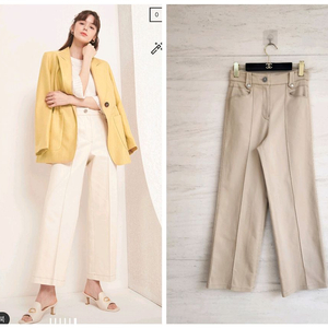 마인 버튼 봉제라인 팬츠 64사이즈(55사이즈)