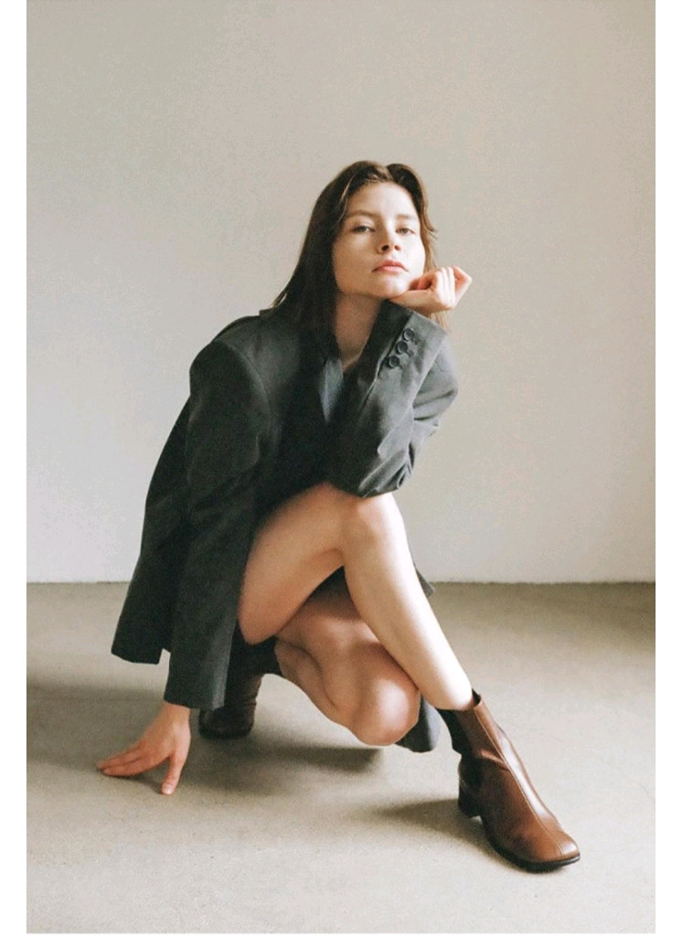 (새상품)수제화 천연가죽 첼시부츠 220 이미지