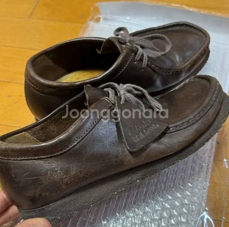 Clarks 클락스 왈라비 레더 255/ Men UK6--0