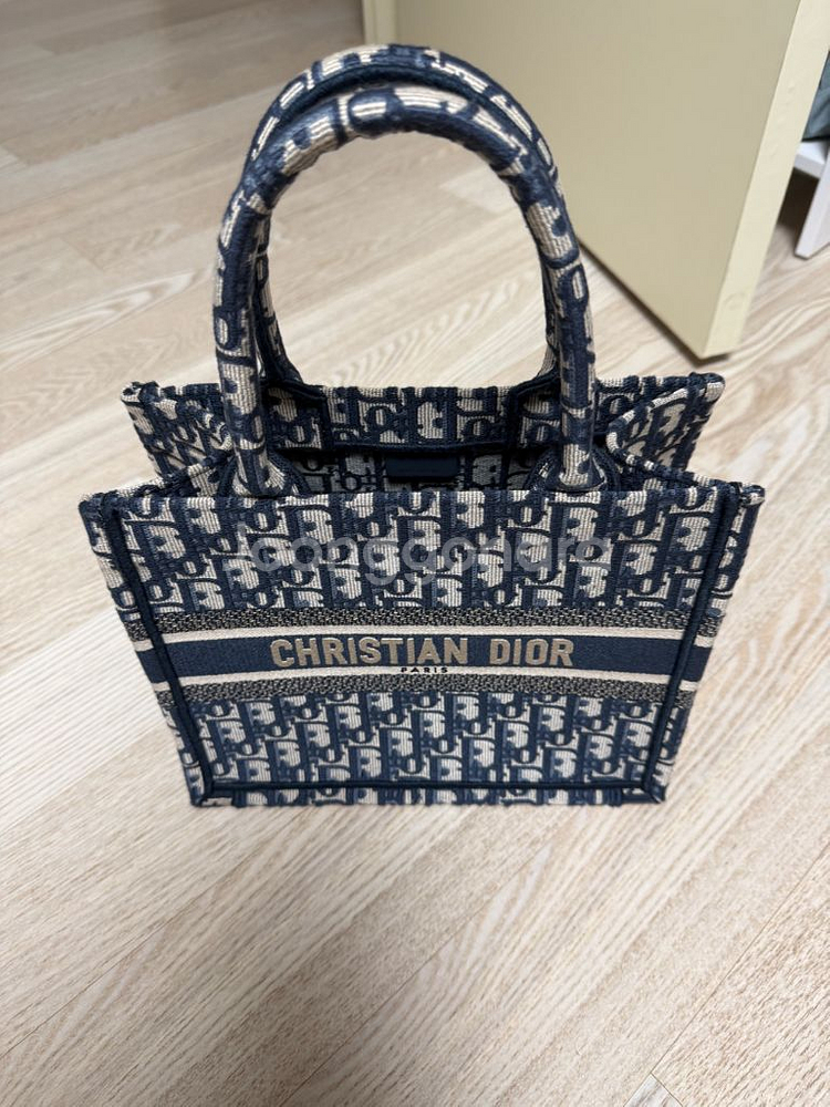 디올 오블리크 미니 토트백--0