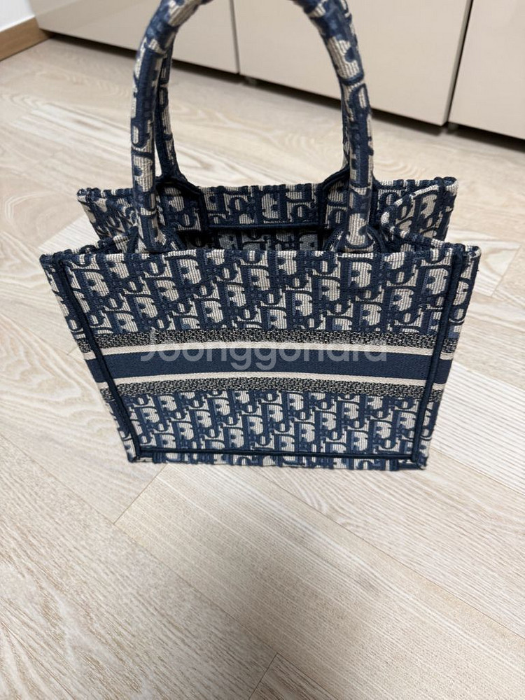 디올 오블리크 미니 토트백--3