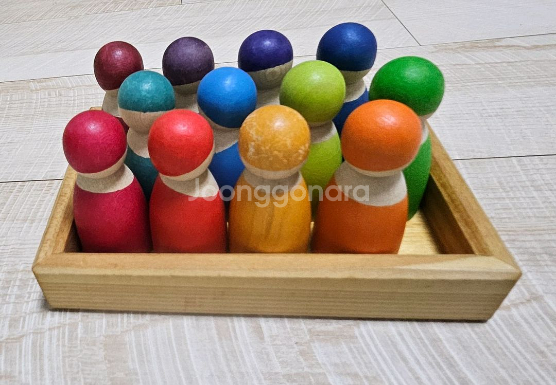 발도로프 교구 그림스 레인보우 등 (정품)--7