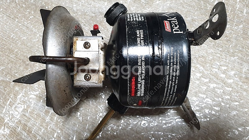 콜맨 가솔린 버너팝니다--2