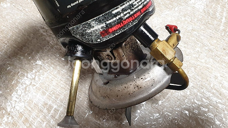 콜맨 가솔린 버너팝니다--4