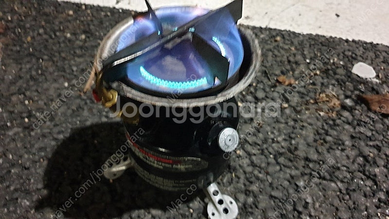 콜맨 가솔린 버너팝니다--6