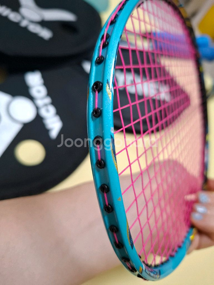 빅터 제트스피드 S12 뉴컬러 4U 배드민턴--3