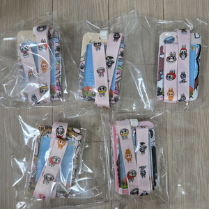 라부부 카드홀더 목걸이 5개 일괄 판매